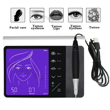 Digital Touch Screen Tattoo machine MTS PMU Semi Microblading Permanent Makeup Machine for Beauty tattoo Eyebrow/Eyeliner/Lip
Digital Touch Screen Tattoo machine MTS PMU Semi Microblading Permanent Makeup Machine for Beauty tattoo Eyebrow/Eyeliner/Lip