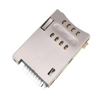 100PCS MUP-C720 8+2 SIM card holder No column Self-elastic type With switch 10P large card slot
100PCS MUP-C720 8+2 SIM card holder No column Self-elastic type With switch 10P large card slot