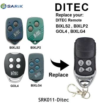 DITEC GOL4 BIXLG4 BIXLP2 BIXLS2 Rolling code 433mhz remote control transmitter DITEC gate control garage command 433.92mhz
DITEC GOL4 BIXLG4 BIXLP2 BIXLS2 Rolling code 433mhz remote control transmitter DITEC gate control garage command 433.92mhz