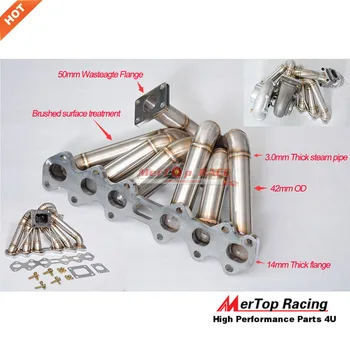 MERTOP 3mm Thick Steam Pipe Supra 2JZGTE 2JZ-GTE 2JZ GTE Stainless Steel Equal Length T4 Turbo Manifold
MERTOP 3mm Thick Steam Pipe Supra 2JZGTE 2JZ-GTE 2JZ GTE Stainless Steel Equal Length T4 Turbo Manifold