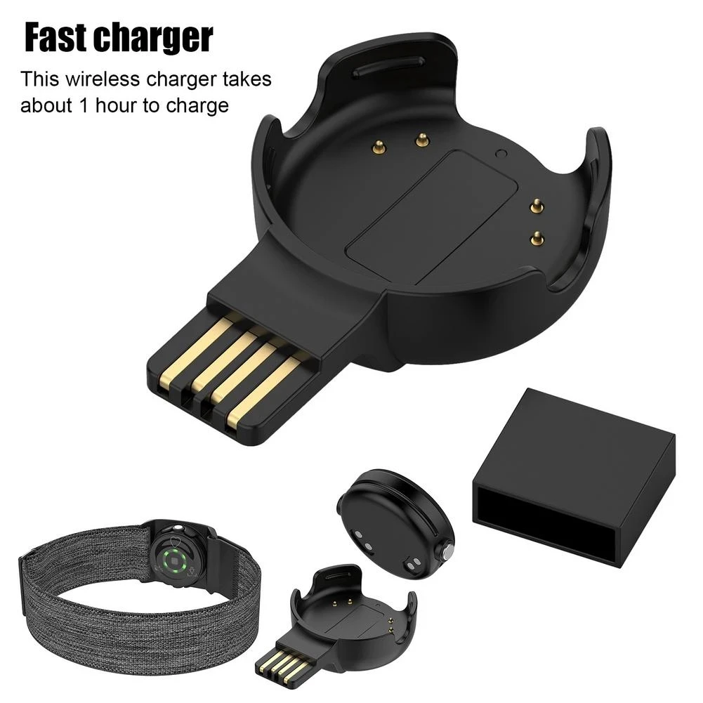 

USB Cable Cradle Smart Watch Charger Charging Dock For Polar Verity Sense / OH1 Smart Watch Charger