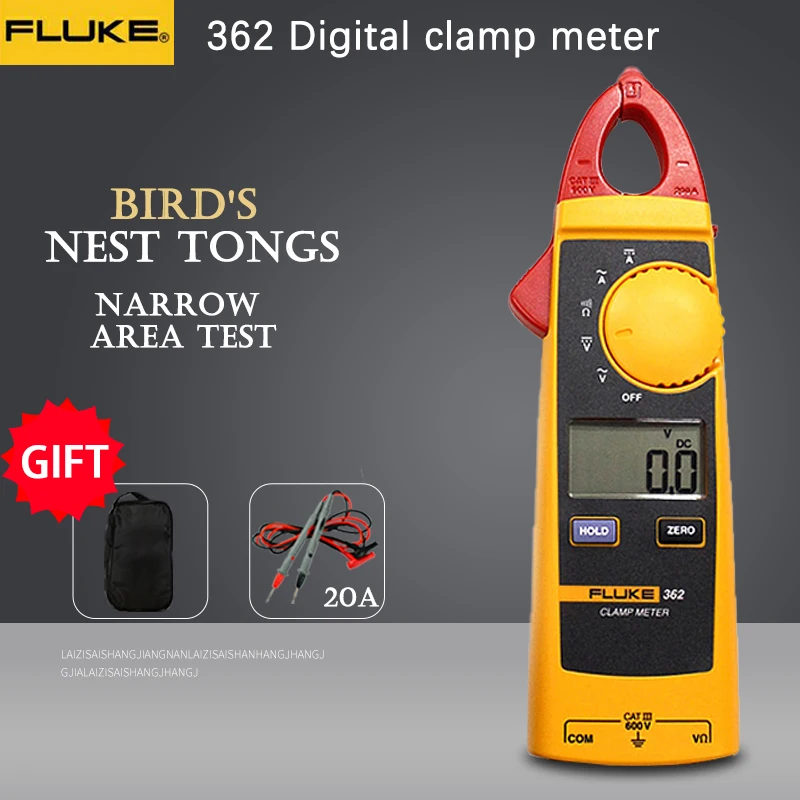 Fluke 362 AC and DC Clamp High Precision Universal Ammeter Clamp Meter Multi-Function Precision Clamp Meter
Fluke 362 AC and DC Clamp High Precision Universal Ammeter Clamp Meter Multi-Function Precision Clamp Meter