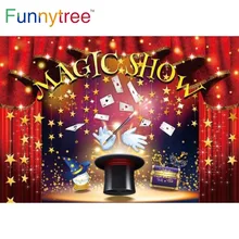 Funnytree Magic Show Backdrop Stars Poker Magic Hat Happy Birthday Baby Shower Party Supplies Custom Decor Banner Background
Funnytree Magic Show Backdrop Stars Poker Magic Hat Happy Birthday Baby Shower Party Supplies Custom Decor Banner Background