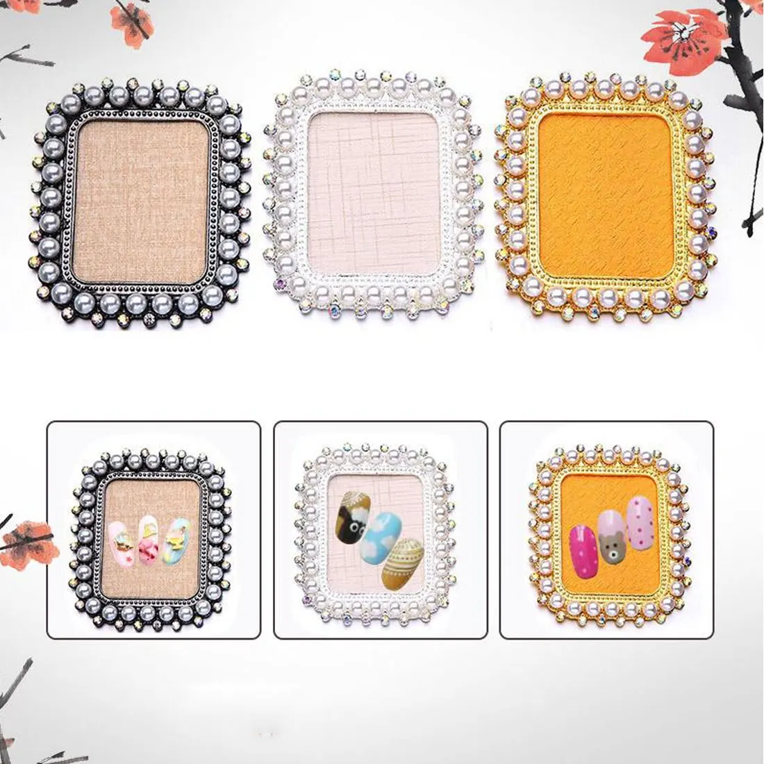1Pcs/lot Round Oval Retro Rhinestones Pearl False Nail Art Plate Tips Practice Display Showing Stand Board Palette Nail Tools
1Pcs/lot Round Oval Retro Rhinestones Pearl False Nail Art Plate Tips Practice Display Showing Stand Board Palette Nail Tools