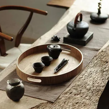 Japan Style Solid Wood Storage Tray Round/Oval/Rectangular Serving Tray Multifunction Food Tea Platter Steak Fruit Snack Storage
Japan Style Solid Wood Storage Tray Round/Oval/Rectangular Serving Tray Multifunction Food Tea Platter Steak Fruit Snack Storage