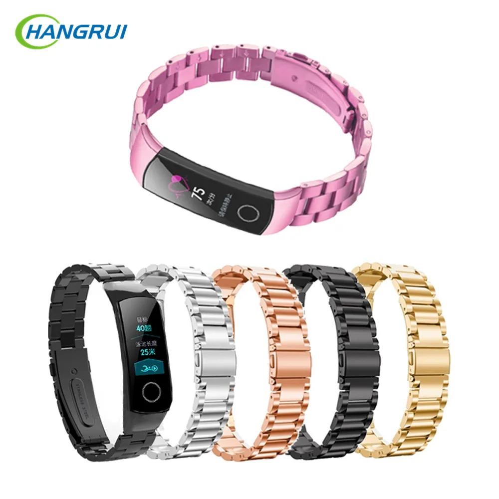 Stainless Steel Metal Watchband Bracelet For Huawei honor Band 4 5 solid beaded wrist strap smart watch Accessories Replacement
Stainless Steel Metal Watchband Bracelet For Huawei honor Band 4 5 solid beaded wrist strap smart watch Accessories Replacement