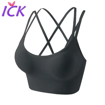 New sports bra beauty back yoga fitness bra cross line running shape holding up bra lingerie
New sports bra beauty back yoga fitness bra cross line running shape holding up bra lingerie