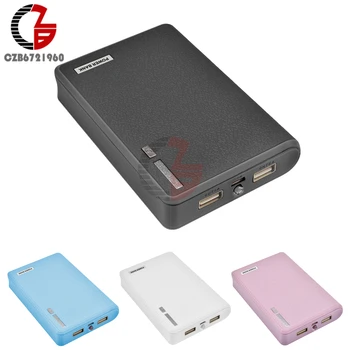 20000mAh 4X 18650 Power Bank Case Holder 5V 1A 2A Dual USB Mobile Power Charger Charging DIY Box Shell for iPhone Android Phone
20000mAh 4X 18650 Power Bank Case Holder 5V 1A 2A Dual USB Mobile Power Charger Charging DIY Box Shell for iPhone Android Phone