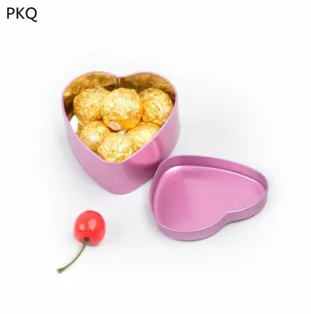10pcs 9x9x4.5cm Small Metal Storage Box Tin Heart Shape Storage Box Case Organizer For Chocolate Candy Gift Package Boxes
10pcs 9x9x4.5cm Small Metal Storage Box Tin Heart Shape Storage Box Case Organizer For Chocolate Candy Gift Package Boxes