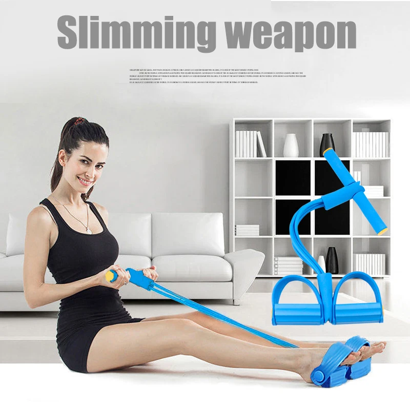 1Pc Multi-Function Four-Tube Puller Pedals Fitness Sit-Ups Pedals Elastic Rope Legs Sitting at Home Abdominal Body Slimming Tool
1Pc Multi-Function Four-Tube Puller Pedals Fitness Sit-Ups Pedals Elastic Rope Legs Sitting at Home Abdominal Body Slimming Tool