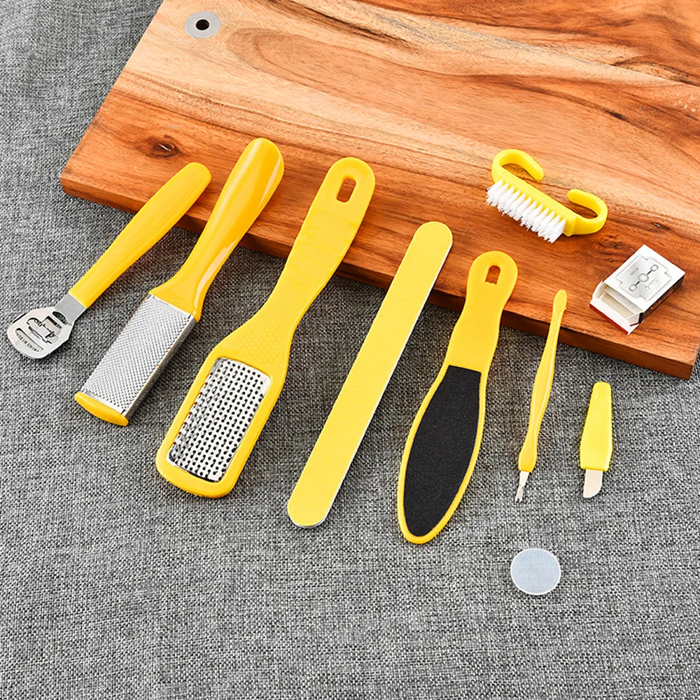 10PC /Set Foot File Callus Remover Shaver Corn Hard Dead Skin Foot Pedicure Tool Set Professional Nursing Health Care Foot
10PC /Set Foot File Callus Remover Shaver Corn Hard Dead Skin Foot Pedicure Tool Set Professional Nursing Health Care Foot
