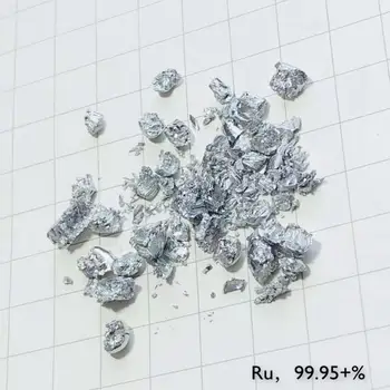 Ru Ruthenium 1g PURE 99.95% SAMPLE PLATINUM GROUP CHUNKS RARE METALS