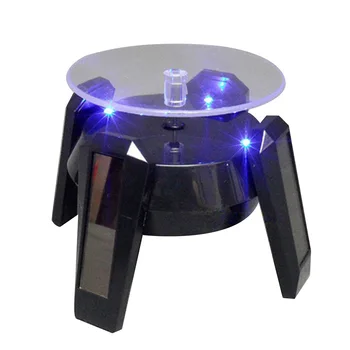 Solar Power Display Stand 360 Degree Jewelry Rotating Turning Desktop Showing Plate Holder Dock
Solar Power Display Stand 360 Degree Jewelry Rotating Turning Desktop Showing Plate Holder Dock