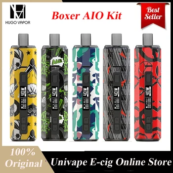 Original Hugo Vapor Boxer AIO Pod Kit with 1500mAh Battery & 40W Output & 3.5ml Pod For MTL /DL Vaping E-cig Vape Kit VS Drag X
Original Hugo Vapor Boxer AIO Pod Kit with 1500mAh Battery & 40W Output & 3.5ml Pod For MTL /DL Vaping E-cig Vape Kit VS Drag X