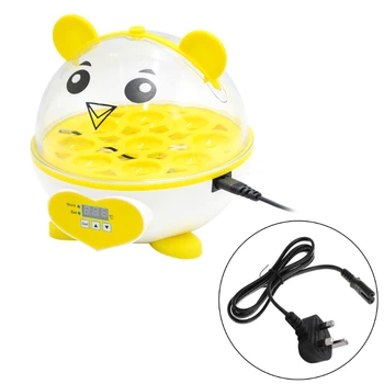 9 Partition Eggs Incubator Professional Mini Brooder Birds Automatic Thermostat Breeding Digital Display Hatching Tool
9 Partition Eggs Incubator Professional Mini Brooder Birds Automatic Thermostat Breeding Digital Display Hatching Tool