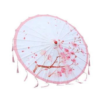 Art Umbrella Chinese Silk Cloth Umbrella Classical Style Decorative Oil Paper Painted Parasol Umbrella For Photography Props 1
Art Umbrella Chinese Silk Cloth Umbrella Classical Style Decorative Oil Paper Painted Parasol Umbrella For Photography Props 1