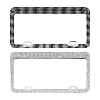 Stainless Steel US Number License Plate Frame Car Class A Diamond Die Casting Stamping License Tag Cover Holder 360X160X20mm
Stainless Steel US Number License Plate Frame Car Class A Diamond Die Casting Stamping License Tag Cover Holder 360X160X20mm