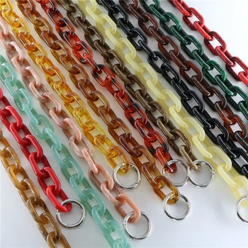 60cm Acrylic Resin DIY Chain Bag Strap Women Vintage Crystal Color Straps For Crossbody Messenger Shoulder Bag Accessories
60cm Acrylic Resin DIY Chain Bag Strap Women Vintage Crystal Color Straps For Crossbody Messenger Shoulder Bag Accessories