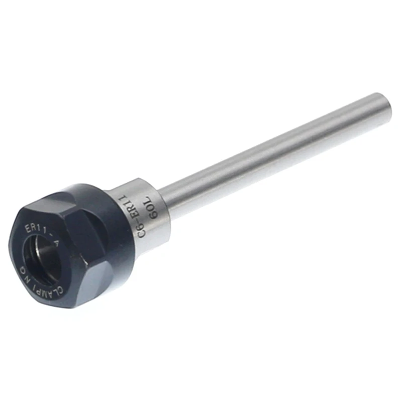 ELEG-1Set C6 Er11A 60Lextension Rod Extension Bar Straight Shank with Er11 7Pcs Collet with Er11A Nut
ELEG-1Set C6 Er11A 60Lextension Rod Extension Bar Straight Shank with Er11 7Pcs Collet with Er11A Nut
