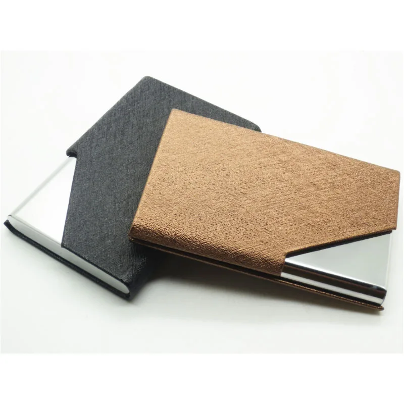 Hide Substance Stainless Steel Cardcase Men's Women's-Business-Style Business Card Holder Metal Creative Annual General Meeting
Hide Substance Stainless Steel Cardcase Men's Women's-Business-Style Business Card Holder Metal Creative Annual General Meeting