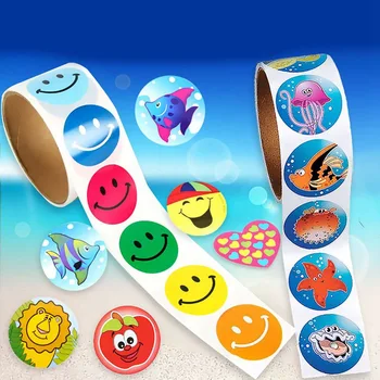 1 Roll(100 Stickers) Cute Cartoon Paper Stickers Rolls Kids Wild Animals Love Star Christmas Birthday Decoration
1 Roll(100 Stickers) Cute Cartoon Paper Stickers Rolls Kids Wild Animals Love Star Christmas Birthday Decoration