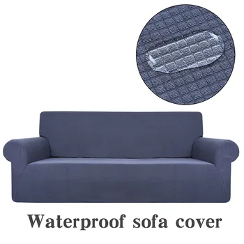 Waterproof Knitting Stretch Sofa Cover Solid Color All-Inclusive Cover Thickened For Living Room Non-Slip L Shaped Sofa Cushion
Waterproof Knitting Stretch Sofa Cover Solid Color All-Inclusive Cover Thickened For Living Room Non-Slip L Shaped Sofa Cushion
