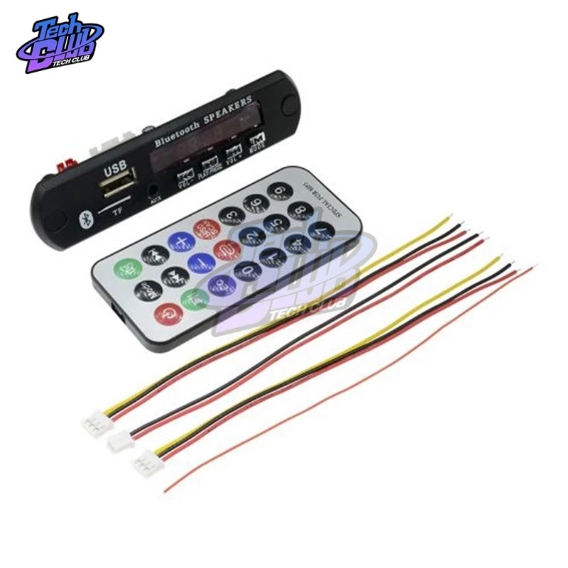 Bluetooth MP3 Decoder Bluetooth 5.0 Audio Decoder Board Support AUX USB TF Card Remote Decoding Car Accessories
Bluetooth MP3 Decoder Bluetooth 5.0 Audio Decoder Board Support AUX USB TF Card Remote Decoding Car Accessories