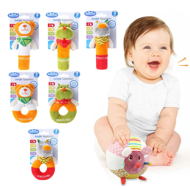 0-12 months Educational baby rattle Toy Bear Handbells Soft Crib Toys Cute Animal soft Doll Plush Baby Cartoon Bed Toys Sleep
0-12 months Educational baby rattle Toy Bear Handbells Soft Crib Toys Cute Animal soft Doll Plush Baby Cartoon Bed Toys Sleep