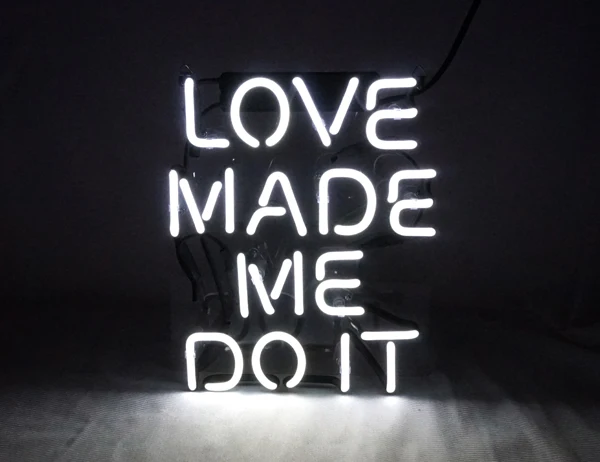 Neon Light Sign Custom Name Beer Bar Home Decor Open Store Lamp Display LOVE MADE ME DOIT-white 10''X8''
Neon Light Sign Custom Name Beer Bar Home Decor Open Store Lamp Display LOVE MADE ME DOIT-white 10''X8''