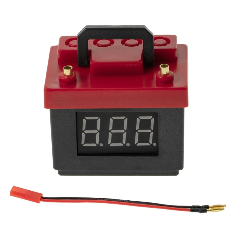 Simulation Battery Lithium Battery LiPo Low Voltage Alarm for 1/8 1/10 RC Model Car Decorative Accessories Mini Decoration Parts
Simulation Battery Lithium Battery LiPo Low Voltage Alarm for 1/8 1/10 RC Model Car Decorative Accessories Mini Decoration Parts
