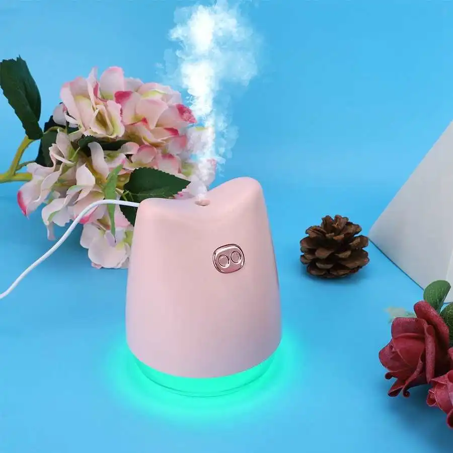 Mini Cartoon Desktop Timing Humidifier Car Office Air Purifier Atomizer with LED Lights for Home Office Diffusore Oli Essenziali
Mini Cartoon Desktop Timing Humidifier Car Office Air Purifier Atomizer with LED Lights for Home Office Diffusore Oli Essenziali