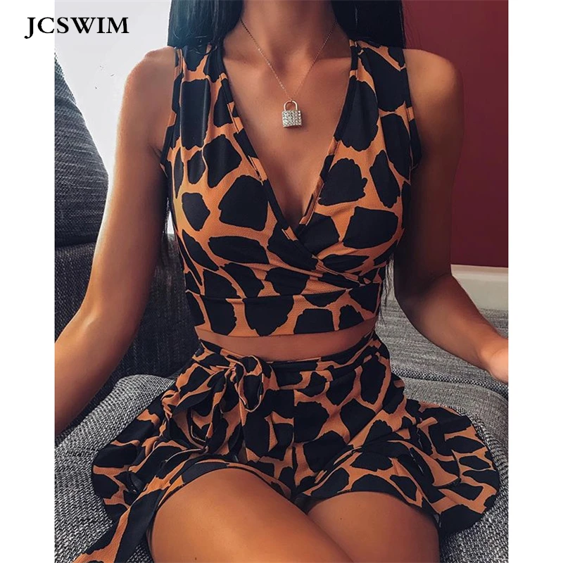 JCSWIM High Waist Bikini Swimwear Women 2020 Leopard Swimsuit Two Pieces Summer Beachwear Swim Bathing Suit Women Biquini New
JCSWIM High Waist Bikini Swimwear Women 2020 Leopard Swimsuit Two Pieces Summer Beachwear Swim Bathing Suit Women Biquini New