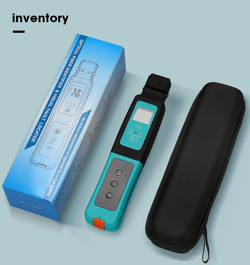 

COMPTYCO AUA-40 Fiber Optic Identifier Live Fiber Optical Identifier with Built in 10mw Visual Fault Locator 800-1700nm SM MM