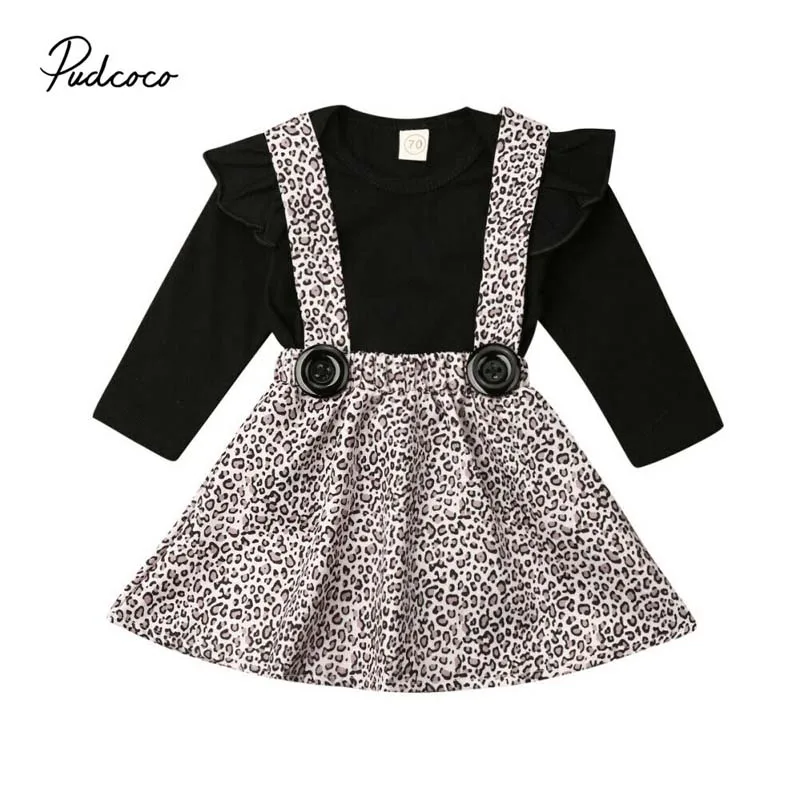 2019 Baby Spring Autumn Clothing Infant Baby Girl Clothes Long Sleeve Romper+Leopard Overalls Bib Dress Warm 2Pcs Outfit Set
2019 Baby Spring Autumn Clothing Infant Baby Girl Clothes Long Sleeve Romper+Leopard Overalls Bib Dress Warm 2Pcs Outfit Set