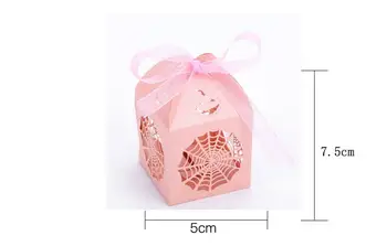 50pieces creative cartoon spider web carved candy bag new marriage charm Shower Favor Boxes Wedding Party Gift hold bag
50pieces creative cartoon spider web carved candy bag new marriage charm Shower Favor Boxes Wedding Party Gift hold bag