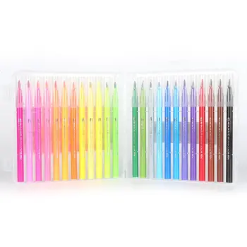 12/24/36/48 Colors Soft Brush Watercolor Pen Marker Sketch Drawing Calligraphy 203A 
12/24/36/48 Colors Soft Brush Watercolor Pen Marker Sketch Drawing Calligraphy 203A