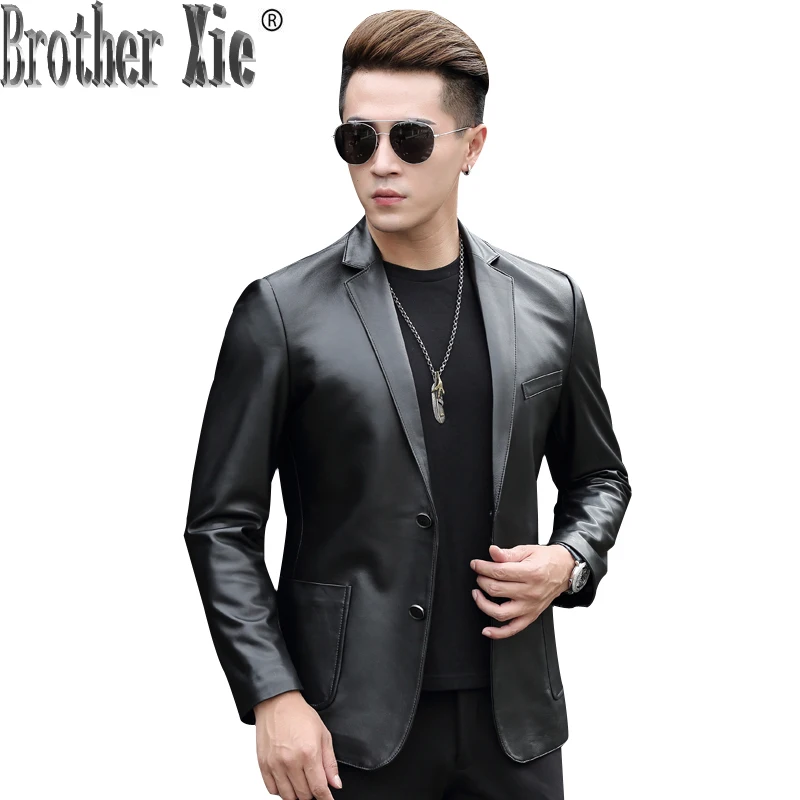 Genuine Leather Jacket Short Sheepskin Coat for Men Spring Autumn Blazer Leather Jackets Blouson Cuir Homme 1000 KJ1080
Genuine Leather Jacket Short Sheepskin Coat for Men Spring Autumn Blazer Leather Jackets Blouson Cuir Homme 1000 KJ1080