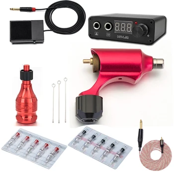 Complete Tattoo Kit Tattoo Machines Gun 6 Colors Set Power Supply for Body Art Tools Set Tattoo Permanent Makeup Tattoo set
Complete Tattoo Kit Tattoo Machines Gun 6 Colors Set Power Supply for Body Art Tools Set Tattoo Permanent Makeup Tattoo set