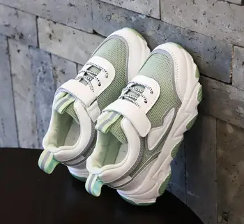 Children's Sports Shoes 2020 Mesh Breathable Lightweight Running Shoes Leather Anti-slippery Boy Girl Sneakers For Children
Children's Sports Shoes 2020 Mesh Breathable Lightweight Running Shoes Leather Anti-slippery Boy Girl Sneakers For Children