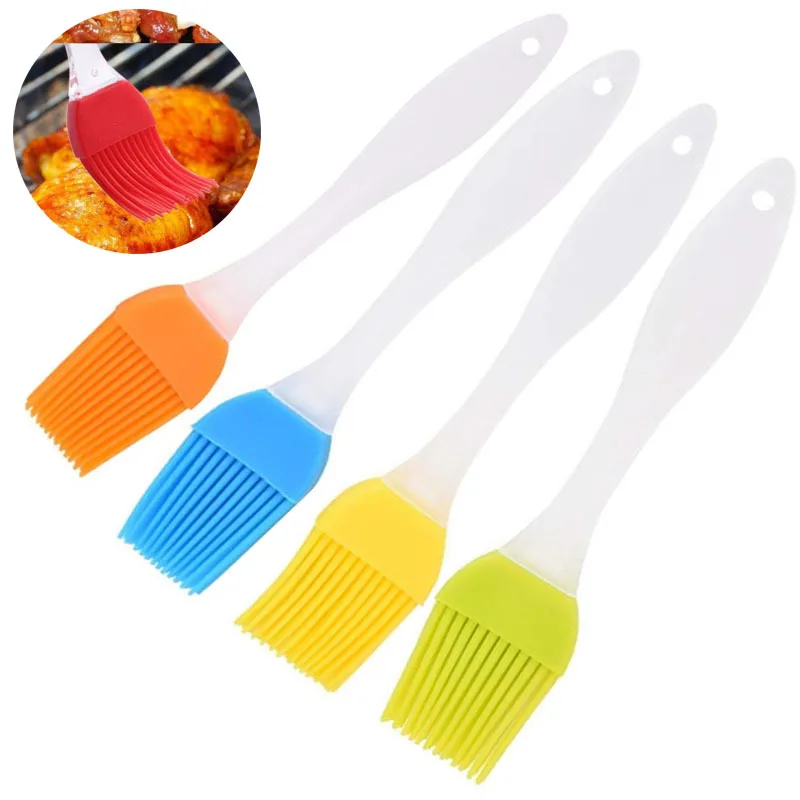 Food Grade Silicone Baking Brush Heat Resistant BBQ Cake Bread Butter Brush Basting Brushes Cooking Roasting BBQ Tools
Food Grade Silicone Baking Brush Heat Resistant BBQ Cake Bread Butter Brush Basting Brushes Cooking Roasting BBQ Tools