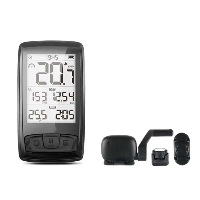 Wireless Bicycle Bike Speedometer Tachometer Cadence Speed Sensor Weather with Bluetooth Heart Rate Monitor Bycicle Accessories
Wireless Bicycle Bike Speedometer Tachometer Cadence Speed Sensor Weather with Bluetooth Heart Rate Monitor Bycicle Accessories
