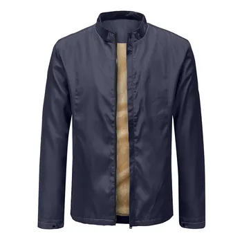 Men's Autumn Winter Casual Solid Jacket Long Sleeved Coat Outdoors Bomber top coat Mens jackets and Coats Plus Size Y10.31
Men's Autumn Winter Casual Solid Jacket Long Sleeved Coat Outdoors Bomber top coat Mens jackets and Coats Plus Size Y10.31