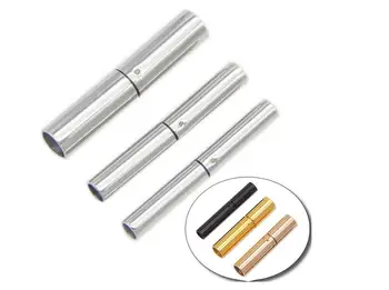 Stainless Steel Bayonet Clasp for necklace, Column, different size and color for choice, Sold By Lot, 20 pcs/Lot
Stainless Steel Bayonet Clasp for necklace, Column, different size and color for choice, Sold By Lot, 20 pcs/Lot