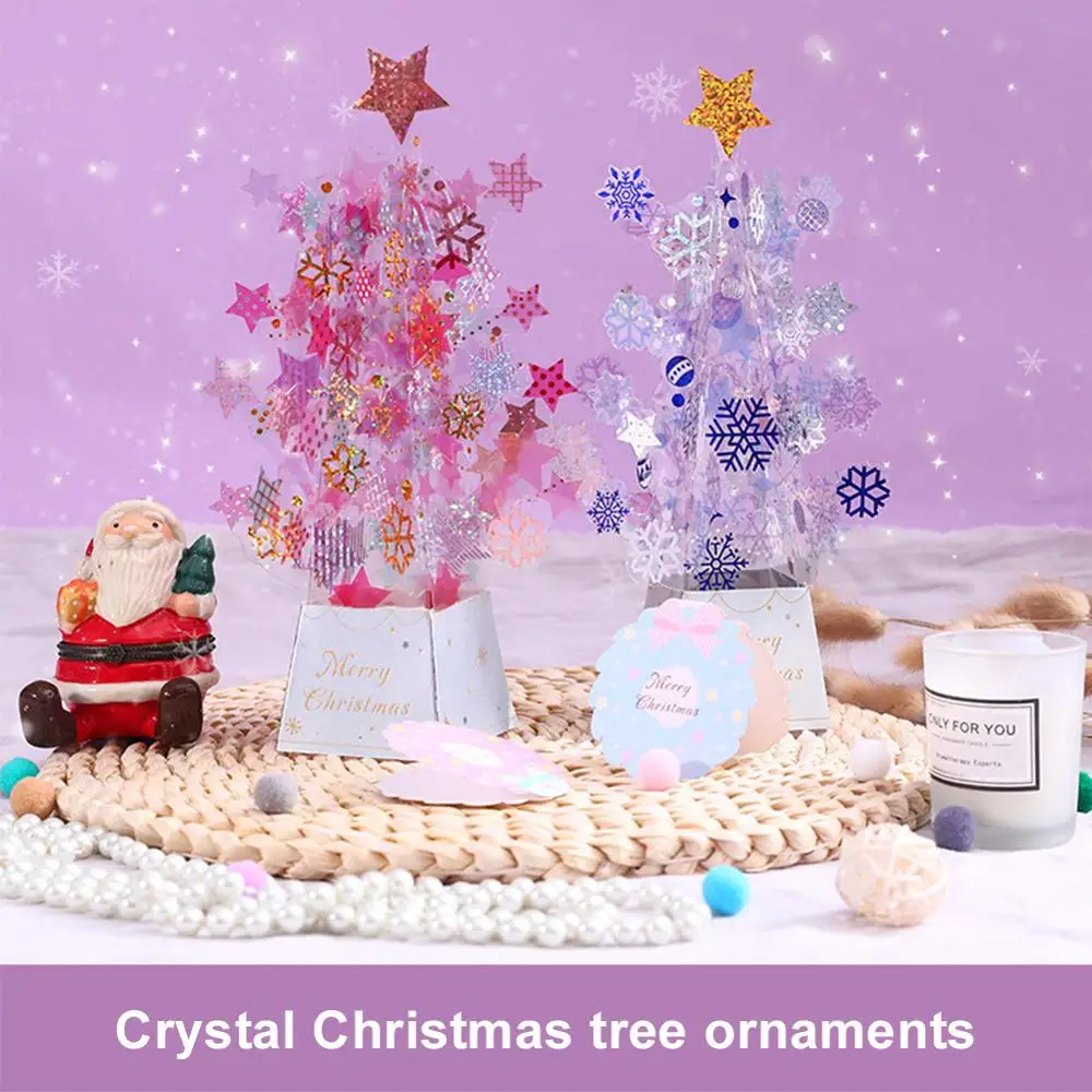 3D Pop-Up Christmas Tree Card Handmade Paper Greeting Card Sparkling Stars Decorative Merry Xmas Greeting Card Small Present
3D Pop-Up Christmas Tree Card Handmade Paper Greeting Card Sparkling Stars Decorative Merry Xmas Greeting Card Small Present