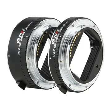 Viltrox DG-Z Automatic Macro Extension Tubes Adapter Ring 12mm + 24mm Auto Focus Auto Exposure TTL for Nikon Z Mount Camera
Viltrox DG-Z Automatic Macro Extension Tubes Adapter Ring 12mm + 24mm Auto Focus Auto Exposure TTL for Nikon Z Mount Camera