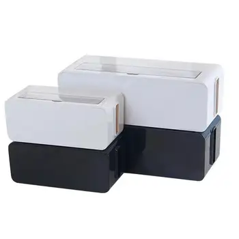 Plastic Cable Wire Storage Box Power Strip Wire Case Anti Dust Charger Socket Organizer Desktop Network Line Storage Bin
Plastic Cable Wire Storage Box Power Strip Wire Case Anti Dust Charger Socket Organizer Desktop Network Line Storage Bin