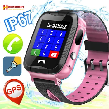 IP67 Waterproof Smart GPS LBS Tracker Locator Finder Kids Baby SOS Call Remote Monitor Camera Alarm Anti-lost Watch Wristwatch
IP67 Waterproof Smart GPS LBS Tracker Locator Finder Kids Baby SOS Call Remote Monitor Camera Alarm Anti-lost Watch Wristwatch