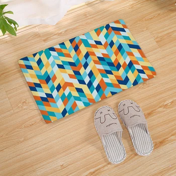 Geometry Pattern Print Home Mat Kitchen Carpet Non-slip Bath Mats Bed Front Mats Floor Mat kitchen Rug 80CM
Geometry Pattern Print Home Mat Kitchen Carpet Non-slip Bath Mats Bed Front Mats Floor Mat kitchen Rug 80CM