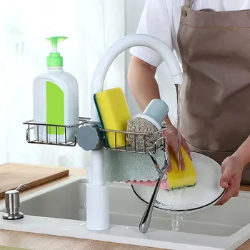 Stainless Steel Faucet Storage Rack Organizer Kitchen Sink Faucet Sponge Soap Cloth Drain Rack Towel Rack Home Bathroom Hardware
Stainless Steel Faucet Storage Rack Organizer Kitchen Sink Faucet Sponge Soap Cloth Drain Rack Towel Rack Home Bathroom Hardware