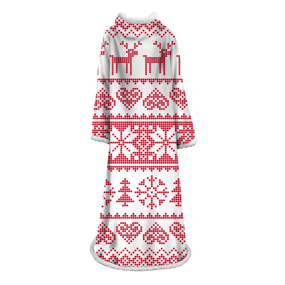 Sleeve Blanket Soft Flannel Home Printed Gift Multifunctional Quick Dry Easy Clean Christmas Pattern Throw Warm Decorative
Sleeve Blanket Soft Flannel Home Printed Gift Multifunctional Quick Dry Easy Clean Christmas Pattern Throw Warm Decorative